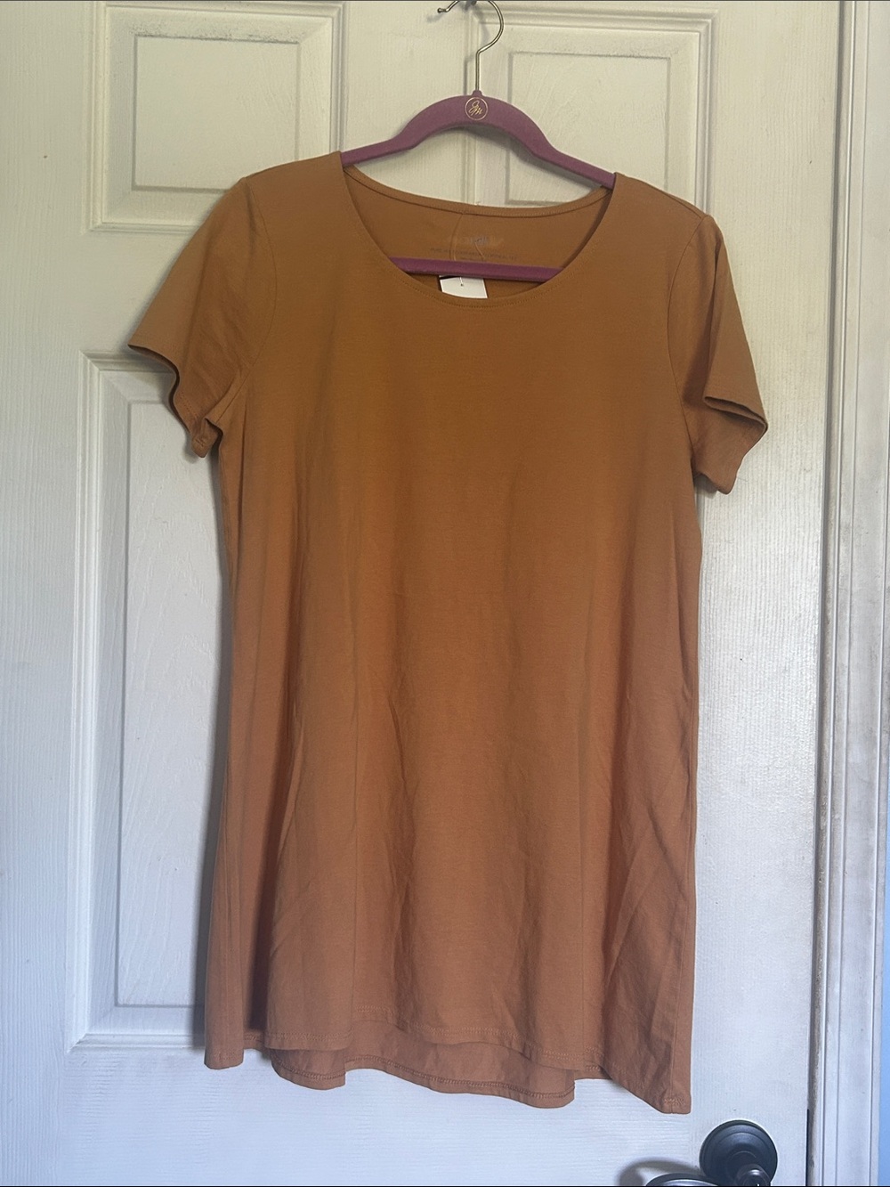 J. Jill Pure scoop neck elliptical tee size small TALL
